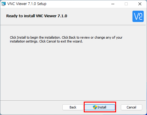 VNC Viewer 설치